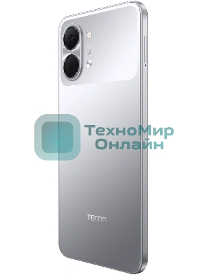 Смартфон Tecno Spark Go 3 128Gb 4Gb серый моноблок 3G 4G 2Sim 6.75