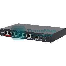 Коммутатор Dahua DH-SMG1009XP, 8×2.5 Гбит/с RJ45 + 1×10 Гбит/с SFP+, неуправляемый