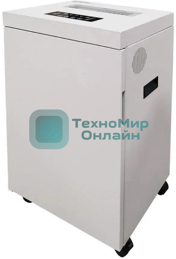 Шредер Office Kit S535 3,8x40 белый (секр.P-4) фрагменты 35лист. 50лтр. скобы пл.карты CD