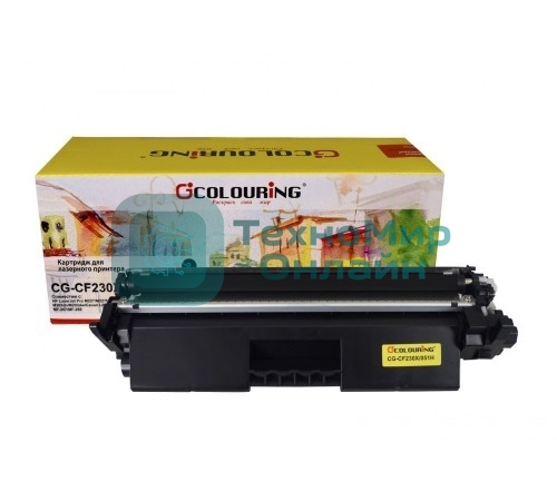 Картридж лазерный Colouring CG-CF230X/051H (№30X) черный (3500 стр.) для принтеров HP LaserJet Pro M227/M227fdn/M227fdw/M227sdn/M203/M203dn/M203dw/Canon LBP-160/LBP-162/MF-260/MF-264/MF-267/MF-269