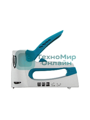 Степлер GROSS 41002 мебельный алюминиевый корпусрегулировка удара тип Скобы 13 53 300 6-16мм