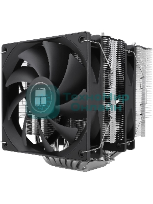 Устройство охлаждения(кулер) Thermalright Phantom Spirit 120 SE Soc-AM5/AM4/1151/1200/1700 черный 4-pin 25.6dB Al+Cu 765gr Ret (PS120-SE)