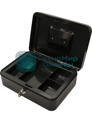 Ящик для денег Silwerhof 90x250x180 черный