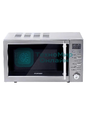Микроволновая печь Starwind SMW5320 серый, 20 л, 700 Вт, переключатели - кнопки, поворотный механизм