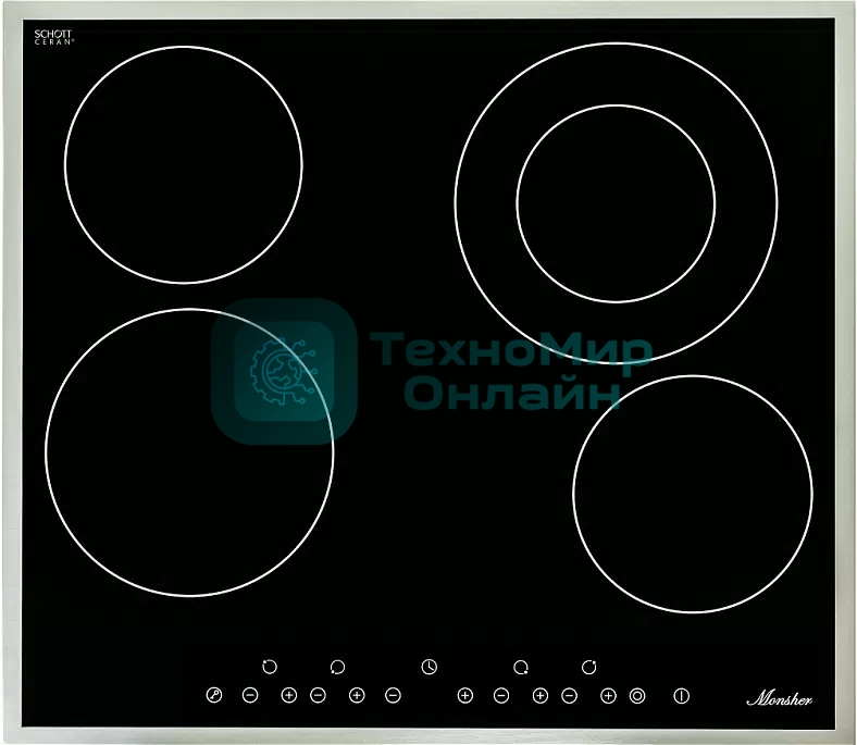 Индукционная варочная панель Monsher MKFC 645 черный