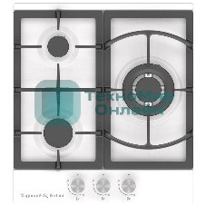 Газовая варочная панель Zigmund & Shtain G 14.4 W независимая, белый