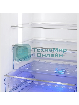 Холодильник Beko B3RCNK362HW белый двухкамерный 220/100л морозилка снизу