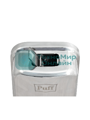 Дозатор для жидкого мыла из нерж. стали Puff-8605, хром, 500 мл, глянцевый, 17х12х12 см