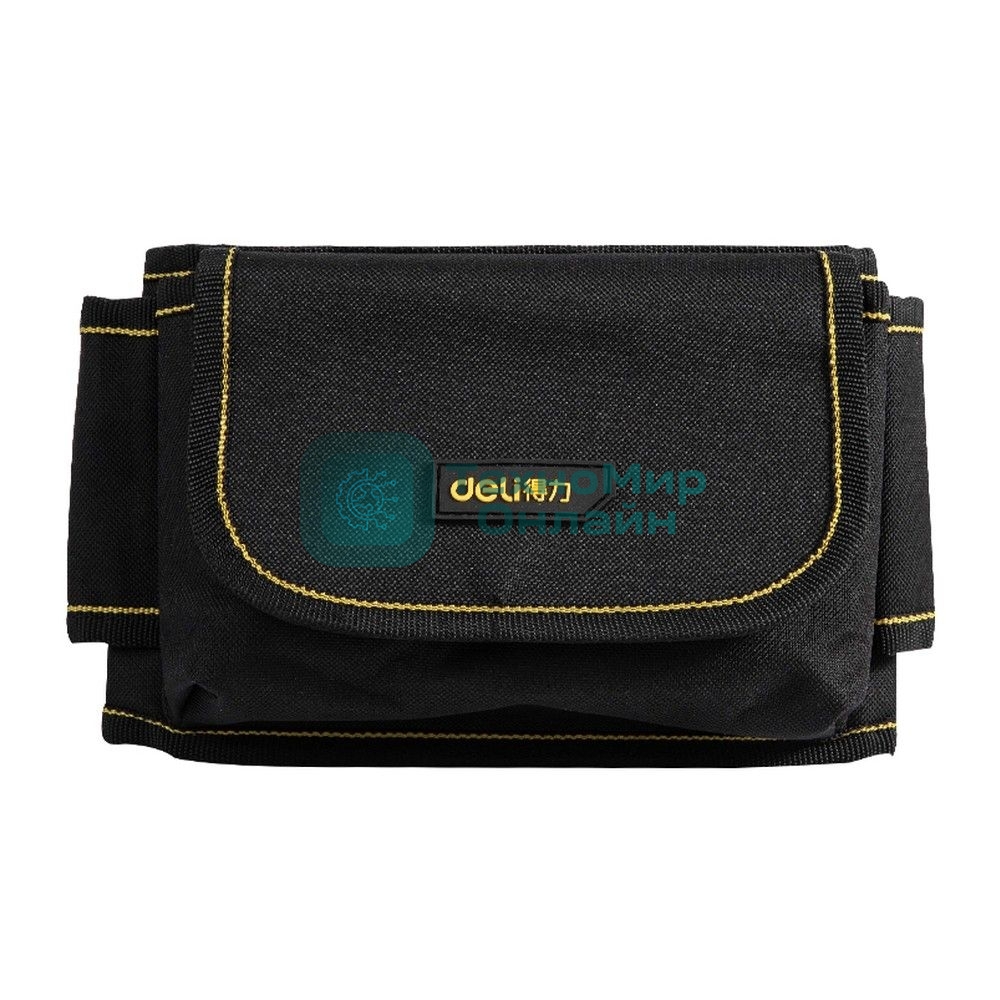 Пояс монтажника со сквозными карманами Deli DL5864 600 x 145 x 50 мм, 8+1 карманов, ткань Оксфорд 600D