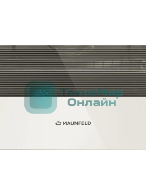 Шкаф духовой электрический Maunfeld AEOD60103BG, 60л, дверца с 3 стеклами, бежевый