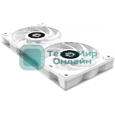 Вентилятор ID-COOLING ICEFAN 240 ARGb SNOW белый 120мм 2000rpm 31db 4-pin