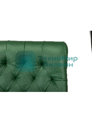 Кресло Бюрократ T-9928Walnut зеленый, кожа