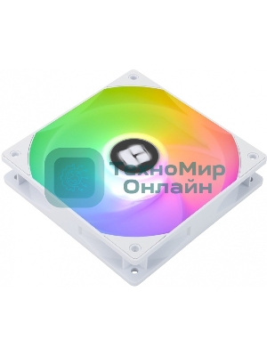Кулер для корпуса Thermalright TL-C12RW-S V2 Reverse (120x120x25mm, 4-pin PWM, ARGB, 58CFM, 25.6dBA, 1500RPM, White)