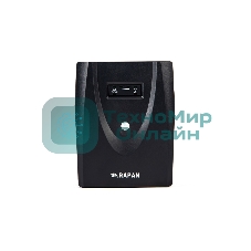 Источник бесперебойного питания RAPAN-UPS 2000 220В 2000В.А/1200Вт меандр АКБ 2х7А.ч интерактивный Бастион 735