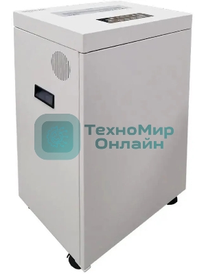 Шредер Office Kit S535 3,8x40 белый (секр.P-4) фрагменты 35лист. 50лтр. скобы пл.карты CD