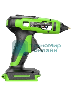 Пистолет клеевой аккумуляторный GreenWorks G24GLG, 24V, 11 мм, без АКБ и ЗУ (3502207)