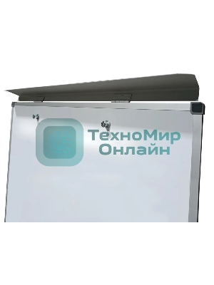 Флипчарт Silwerhof Daily, лак, 70x100 см на треноге белый, лоток для аксессуаров