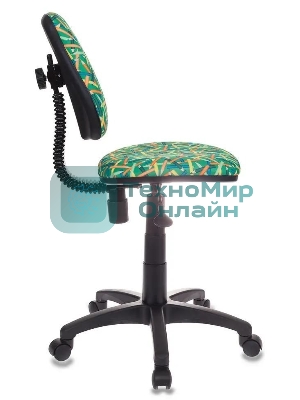 Кресло Бюрократ KD-4/PENCIL-GN зеленый, ткань, 120 кг