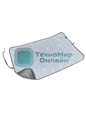 Коврик для глажки Ника КГ/3 с линиями на сером