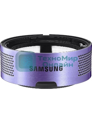 Пылесос вертикальный Samsung VS15A6031R4/EV фиолетовый/черный, питание от аккумулятора, 150 Вт, уборка сухая, пылесборник 0.8 л, работа от АКБ max 40 мин.