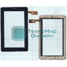 Сенсорное стекло (тачскрин) TPC0069 VER5.0 (188х114), черное