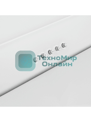 Вытяжка наклонная Maunfeld Tower 90 белый, 90 см, 700 куб. м/ч, 66 дБ