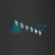 Вытяжка каминная Elikor Метеорит 60П-700-Э4Д черный, 60 см, 700 куб. м/ч, 52 дБ