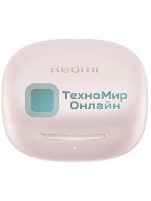 Наушники TWS Xiaomi Redmi Buds 6 Play розовый, внутриканальные, Bluetooth, быстрая зарядка, до 7 ч
