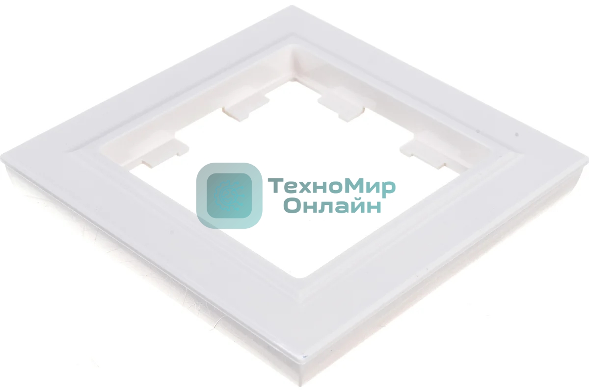 Рамка 1-мест. IEK BRITE РУ-1-БрБ белый