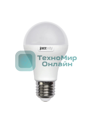 Лампа светодиодная JazzWay PLED-SP A60 12Вт грушевидная 5000К холодный белый E27 1080лм 230В