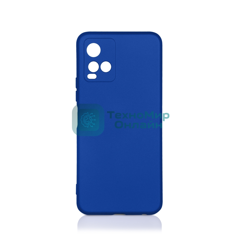 Чехол (клип-кейс) DF vOriginal-06, для Vivo Y21/Y33s, синий voriginal-06 (blue)