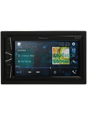 Автомагнитола Pioneer DMH-G225BT, 2 DIN, 6.2