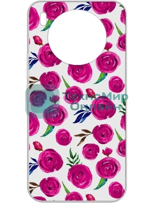 Чехол (клип-кейс) Gresso Air, для Honor 50 Lite, прозрачный/рисунок gr17aaae9354