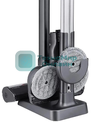 Пылесос вертикальный LG A9N-MASTERX черный, питание от аккумулятора, 160 Вт, уборка влажная/сухая, пылесборник 0.44 л, работа от АКБ max 50 мин