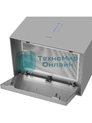 Вытяжка пристенная островная Maunfeld Bath Plus 402 нержавеющая сталь, 40 см, 1150 куб. м/ч, 52 дБ