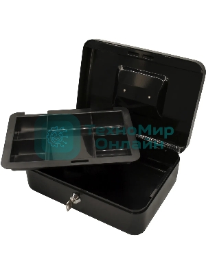 Ящик для денег Silwerhof 90x250x180 черный