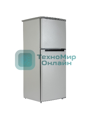 Холодильник Бирюса M553 металлик двухкамерный 160/70л морозилка сверху автоматическое оттаивание