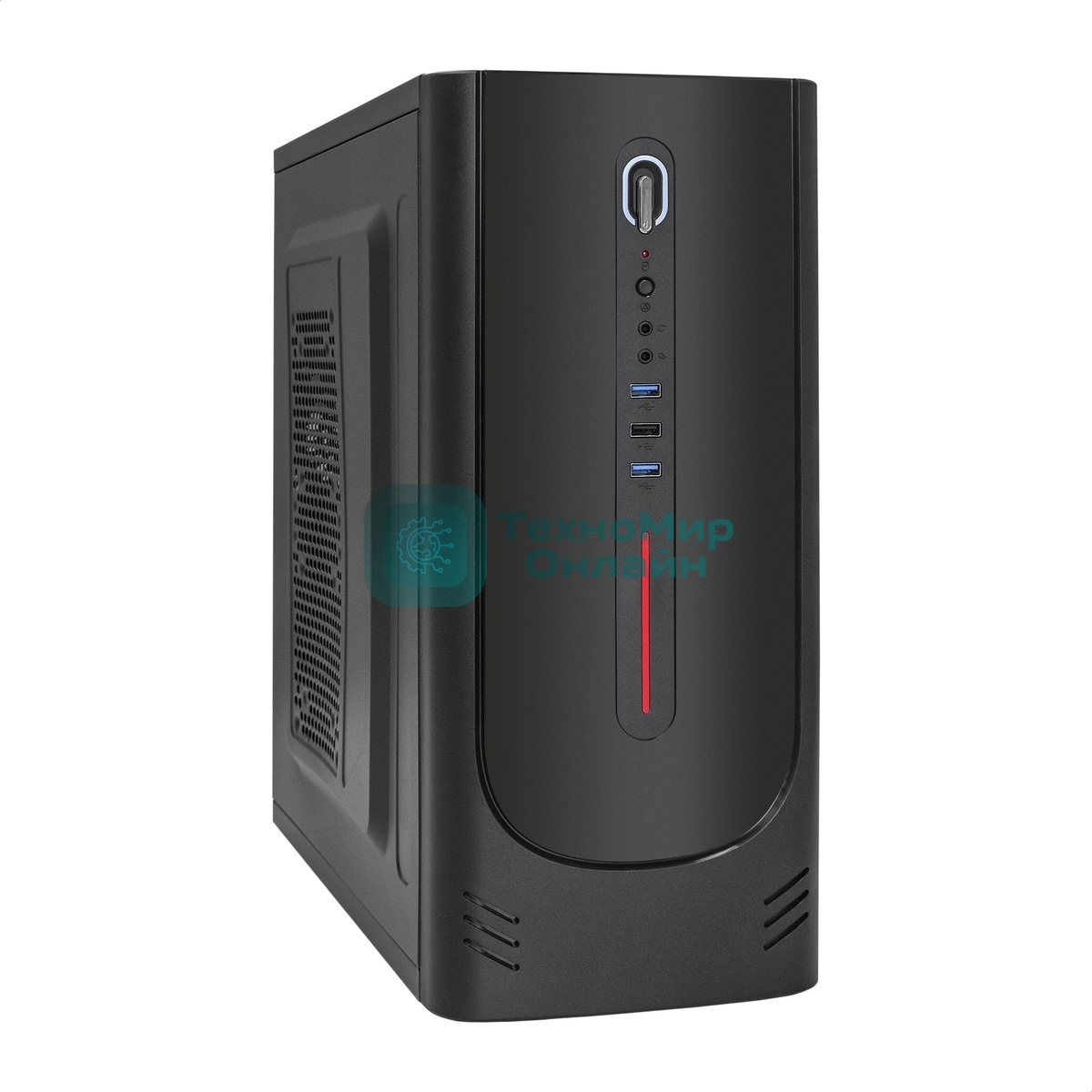 Компьютерный корпус Miditower ExeGate XP-340U-XP450 (ATX, XP450 с вент. 12см, 1хUSB/2хUSB 3.0, аудио)