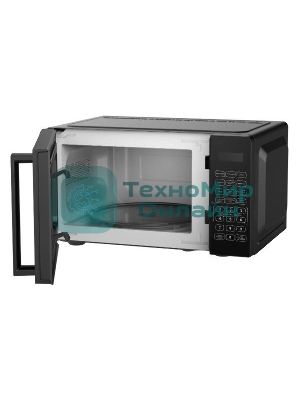 Микроволновая печь Ardo MEA20-EW2 черный, 20 л, 700 Вт, переключатели - кнопки, поворотный механизм