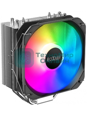 Кулер PCCooler GI-Paladin 400 ARGB S115X/1200/AM4 (24 шт/кор, TDP 200W, 130мм PWM ARGB FAN, 4 тепловые трубки 6мм, 800-1600RPM, 18-28,6dBa)