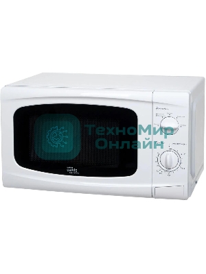 Микроволновая печь Oasis MW-70UW белый, 20 л, 700 Вт, переключатели - поворотный механизм