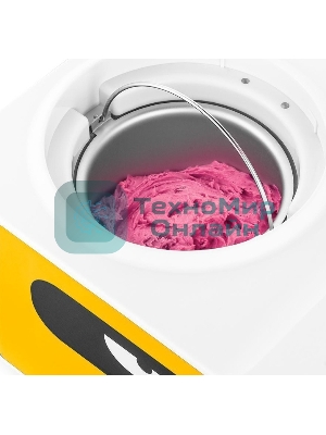 Мороженица Kitfort КТ-1829-1 110Вт 1200мл. желтый/белый