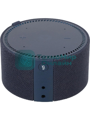 Умная колонка Яндекс Станция Мини, 10Вт, с голосовым ассистентом Алиса на YaGPT, с LED-часами, синий