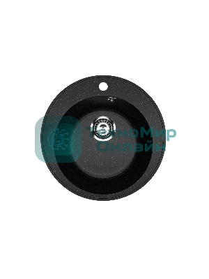 Мойка кухонная PRACTIK PR-M 475-004 черный оникс
