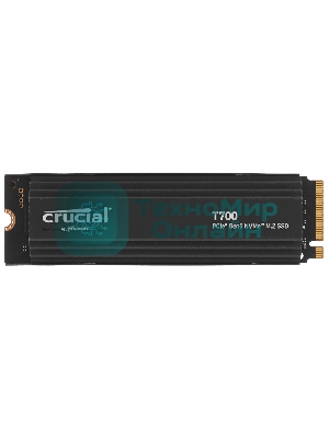 Накопитель SSD Crucial T700 2Tb PCIe Gen5 NVMe M.2 SSD with heatsink CT2000T700SSD5