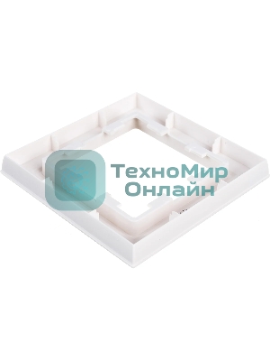 Рамка 1-мест. IEK BRITE РУ-1-БрБ белый