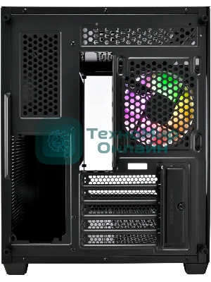 Компьютерный корпус FSP mATX Minitower S380-BA, черный