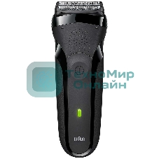 Электробритва Braun S3 300BT черная сухое бритье с триммером для бороды тип 5408