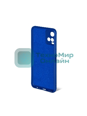 Чехол (клип-кейс) DF vOriginal-06, для Vivo Y21/Y33s, синий voriginal-06 (blue)