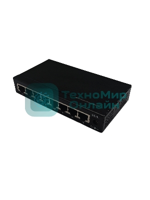 Коммутатор неуправляемый NEOMAX NMS-108P-1000-S, 8 портов 1000 Mbps, металл